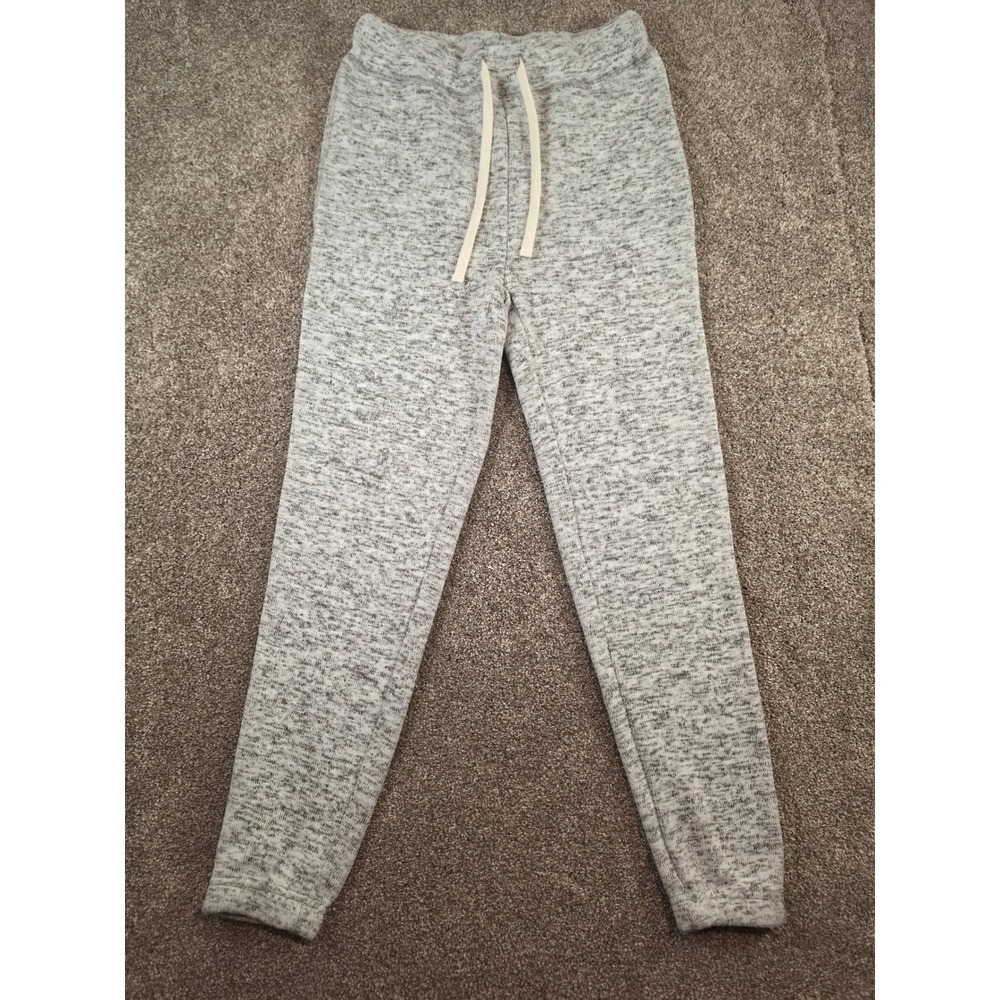 Thread & Supply Womens Marled Grey Knit Joggers Fleece Lined Sweatpants Small - Picture 9 of 10
